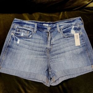 Blue Denim Shorts
